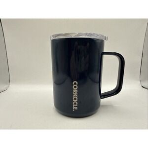 Corkcicle Triple Insulated Blue Coffee Mug 16 oz. Heavy Duty Fast Shipping EUC